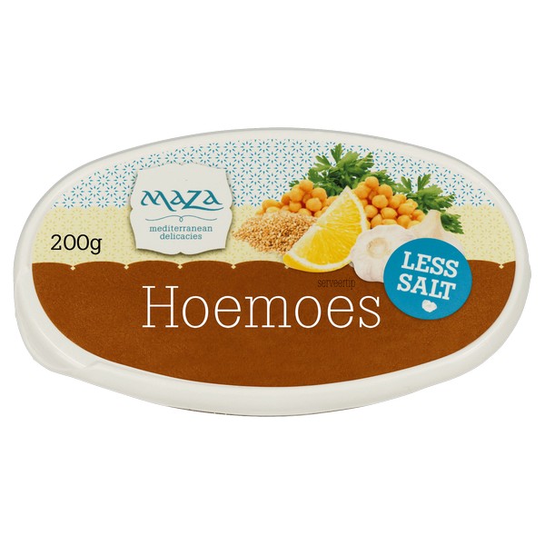 Hoemoes less salt